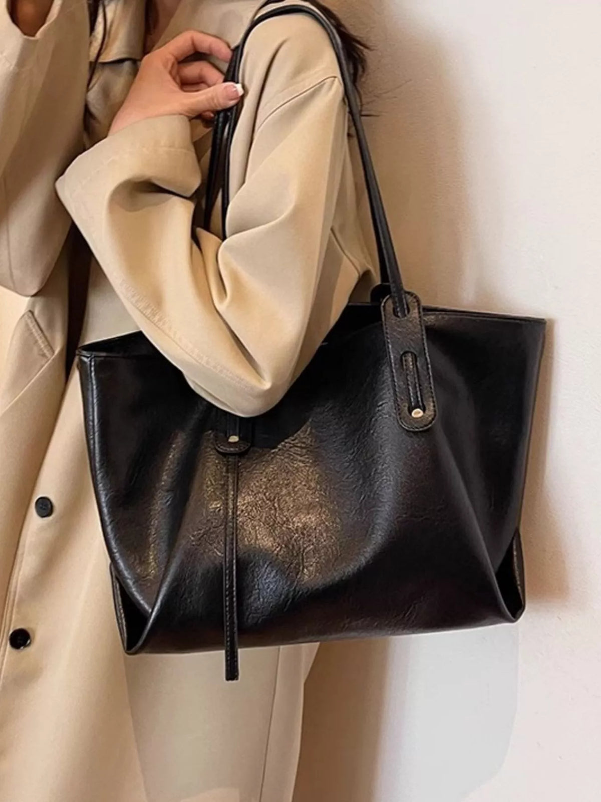 PU Leather Shoulder Bag