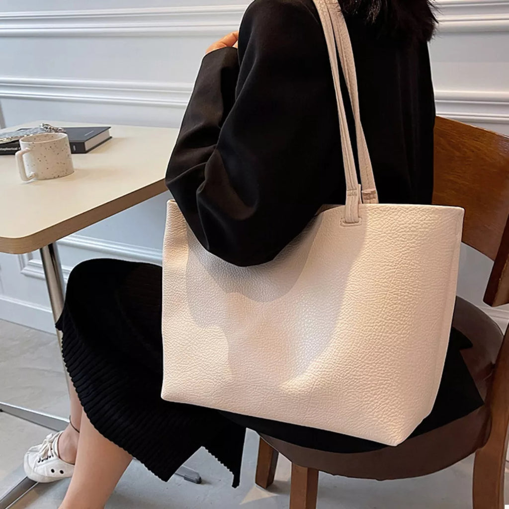 PU Leather Tote Bag
