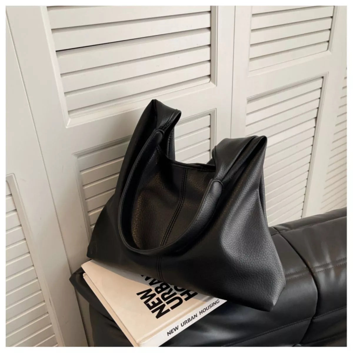 PU Leather Shoulder Bag